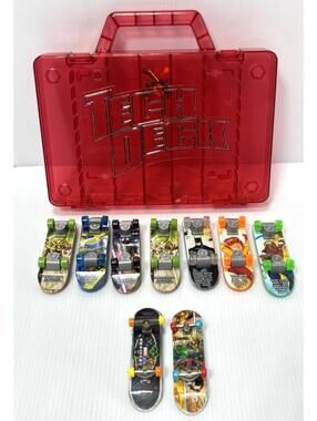 Tech Deck Collection Star Wars Clone Wars Young Justice Turtles Set of 9, GUC